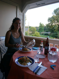 Cena all'aperto